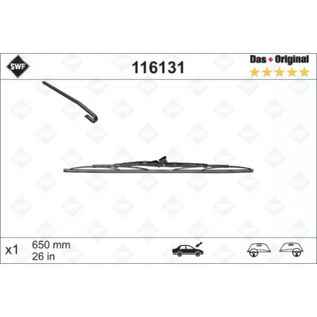 Щітка склоочисника (650mm) Land Rover Range Rover 02-12