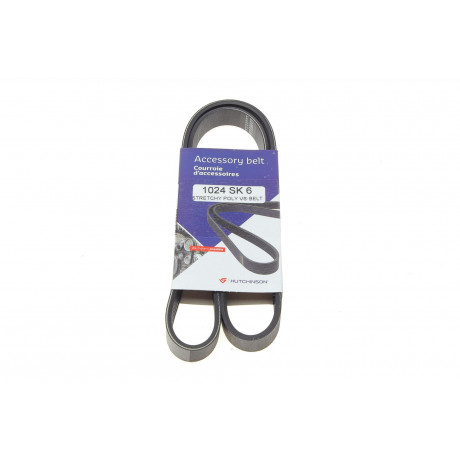 Ремінь генератора Ford Fiesta VI 1.25 08- (6PK1024)