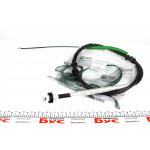 Трос ручника (задній) (L) Fiat Doblo 03-  (1810/1475mm) 