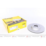 Диск гальмівний (передній) Honda Civic/FR-V 05- (282x23) PRO 