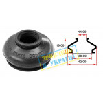 Пильник опори кульової рульового наконечника (універсальний) (30х14x19) 