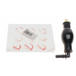 Груша підкачки (d=8mm) (180* всторону/90) 