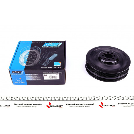 Шків колінвалу Audi A4/A6/A8/VW Passat 2.5TDI 97-05 (4PK+6PK)