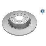 Диск гальмівний (задній) Audi A3/Skoda Octavia/Superb/VW Golf/Passat 03- (282x12) 