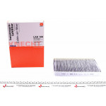 Фільтр салону Citroen C2/C3/C4/Peugeot 307/308 00- (вугільний) 