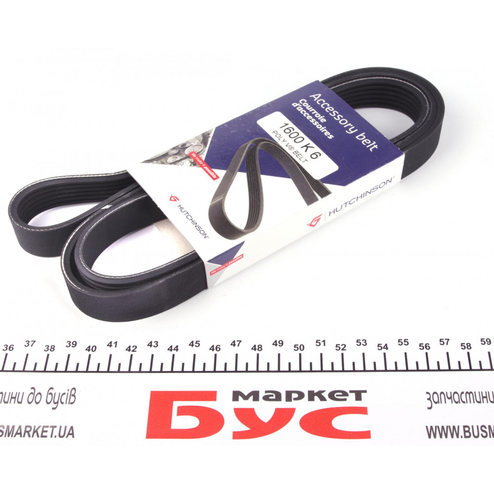 Ремінь генератора Chrysler Cruiser 2.2 CRD 02-10 (6PK1600)