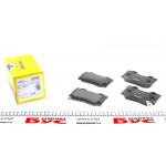 Колодки гальмівні (задні) Infiniti FX/G/Q50 08- (Akebono) 