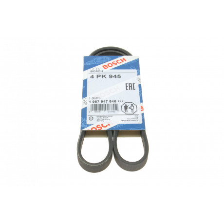 Ремінь генератора Citroen Jumper/Peugeot Boxer 2.5TD 94-02/Hyundai Santa Fe 2.0-2.4 01-06 (4PK945)