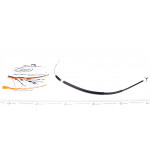 Трос зчеплення Opel Omega A 87-93 (1226 мм) 