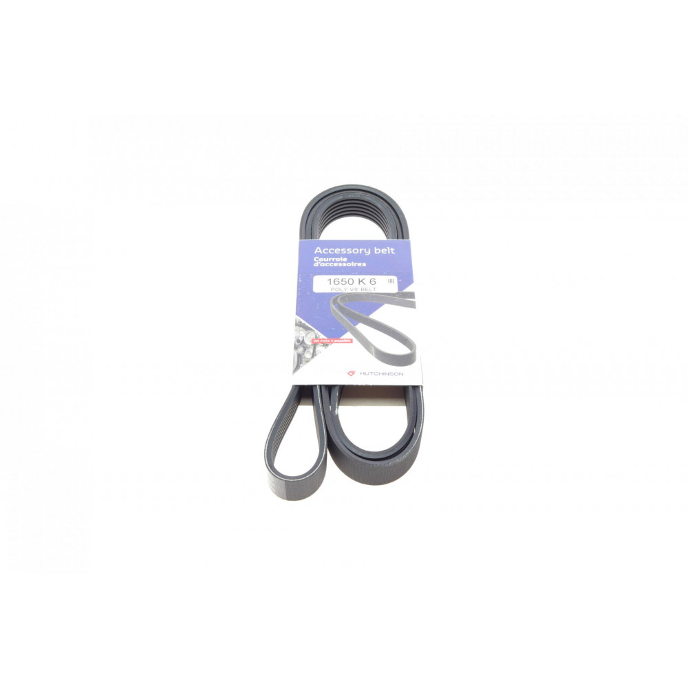 Ремінь генератора Renault Megane I/Ford Transit 2.0 94-00 (6PK1650)