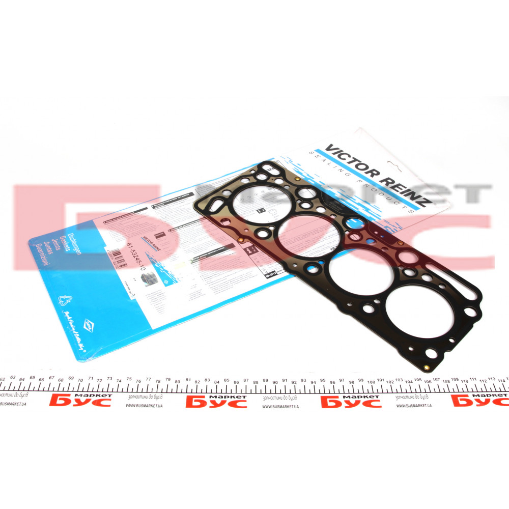 Прокладка ГБЦ Opel Combo 1.7CDTI/DI, Ø80,00mm, 1.50mm, 2 метки, Y17DT/Z17DTH