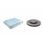 Диск гальмівний (передній) Skoda Superb II 08-15/ VW Passat/Golf 05-16 (345x30) 