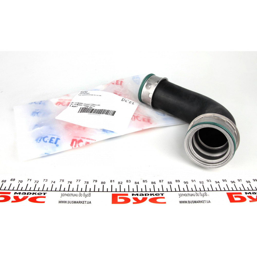 Патрубок інтеркулера VW T5 1.9 03- (AHB,AXC)