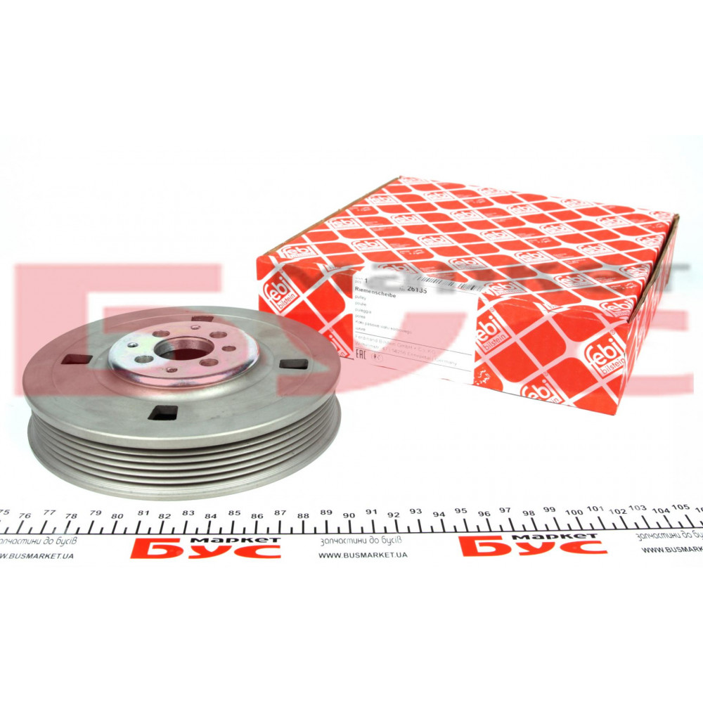 Шків колінвалу VW T4 1.9TDI (6PK)