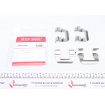 Планка супорта (переднього/заднього) прижимна (к-кт) Opel Astra J/Insignia A/Zafira 09- (Mando) 