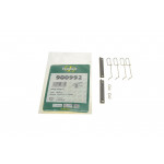 Планка супорта (переднього) прижимна (к-кт) Citroen Saxo 96-04/Peugeot 205/305/405 79-98 (Bendix) 