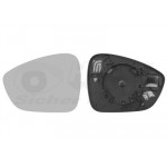 Скло дзеркала (з підігрівом)  Citroen С3/C4 14- (L) 