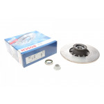 Диск гальмівний (задній) Renault Kangoo 08-(274х11) (+ABS) (з підшипником) 