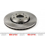 Диск гальмівний (передній) Renault Megane III/Scenic III/Laguna III 07- (296x26) 