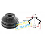 Пильник опори кульової рульового наконечника (універсальний) (34х12x24) 