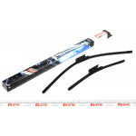 Щітки склоочисника (650/400мм) Citroen C3 II/Renault Laguna III 07- Aerotwin (безкаркасна) 