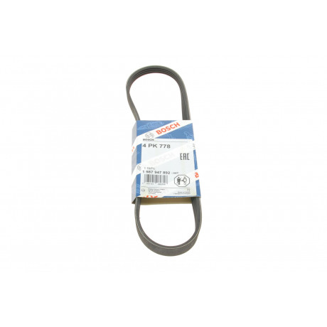 Ремінь генератора Mitsubishi Carisma 1.6 95-06/ Hyundai Atos/Gets 1.1 97-09 (4PK778)