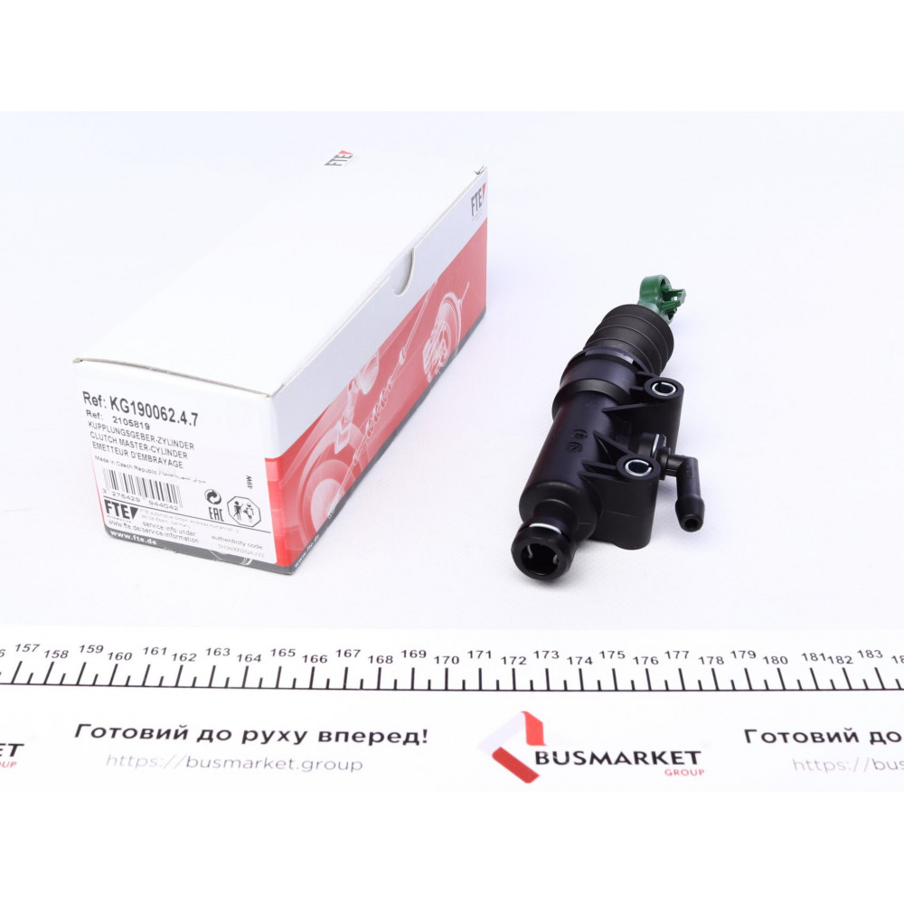 Циліндр зчеплення (головний) Fiat Scudo/Peugeot Expert 07- (d=19.05mm) = KG190062.4.7