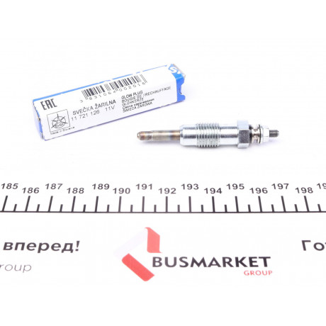 Свічка розжарювання Fiat Ducato 2.5D 94-02 (M12x1.25) 11V