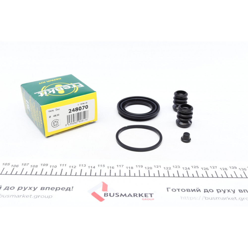 Ремкомплект супорта (переднього) Chevrolet Matiz/Spark/Daewoo Matiz 05- (d=48mm) (Dac)