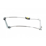 Склопідіймач (передній) Skoda Octavia 12- (R) (електро) (без моторчика) 