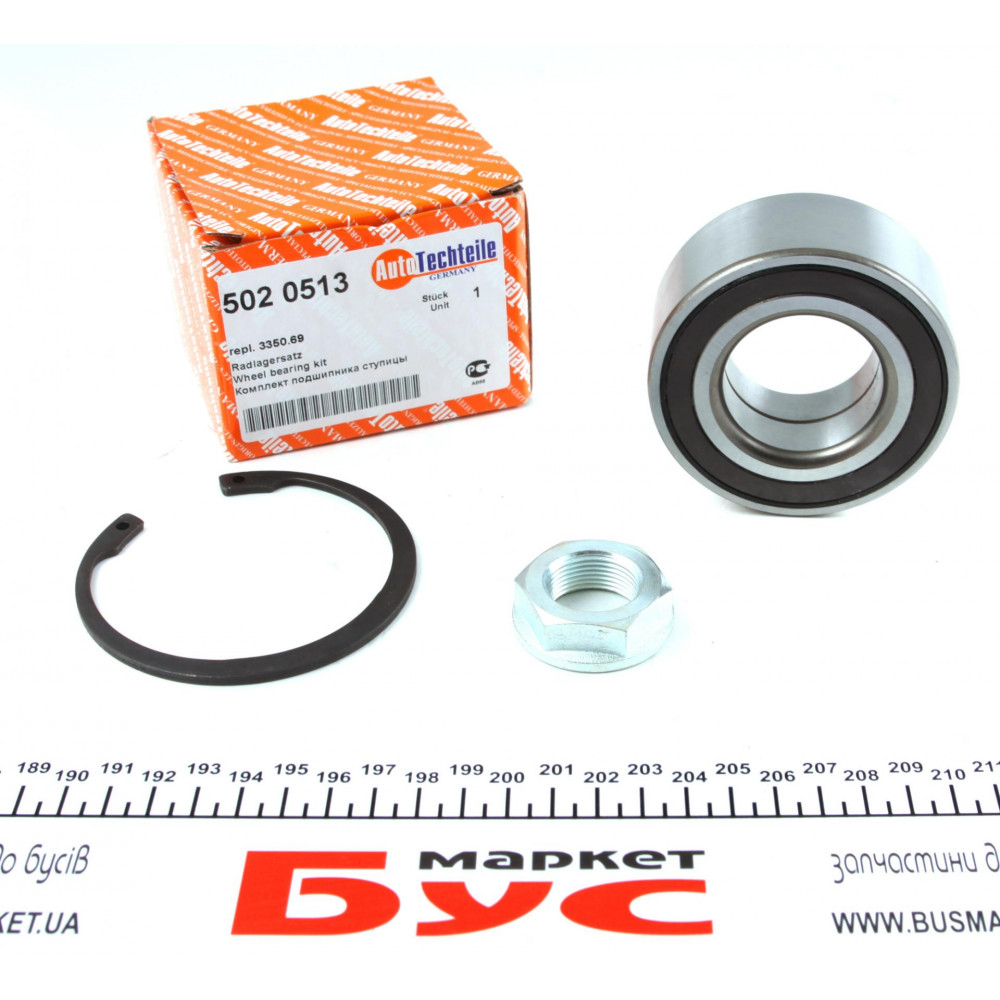 Підшипник маточини (передньої) Citroen Berlingo 1.6i/1.6HDi 08- (42х82х36) (+ABS)