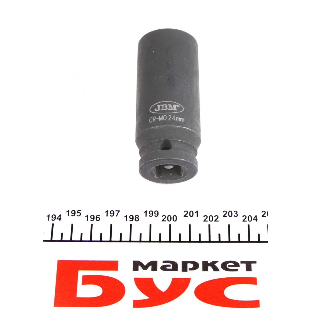 Головка ударна 6-гранна HEX (1/2") (d=24mm)