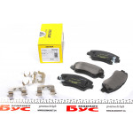 Колодки гальмівні (передні) Hyundai Accent IV/Kia Rio 10- (Mando) Q+ 