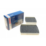 Фільтр салону Citroen C3/C4/Peugeot 207/208 09- (вугільний) К-кт 2 шт. 