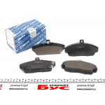 Колодки гальмівні (передні) Honda Civic VI/VII -05 