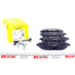 Колодки гальмівні (передні) MB Vito (W639) 03- (Bosch) Q+ (з датчиками) 