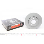 Диск гальмівний (передній) Skoda Fabia/Octavia 96-/Roomster 06-/VW Golf (256x22)(з покриттям)(вент.) 