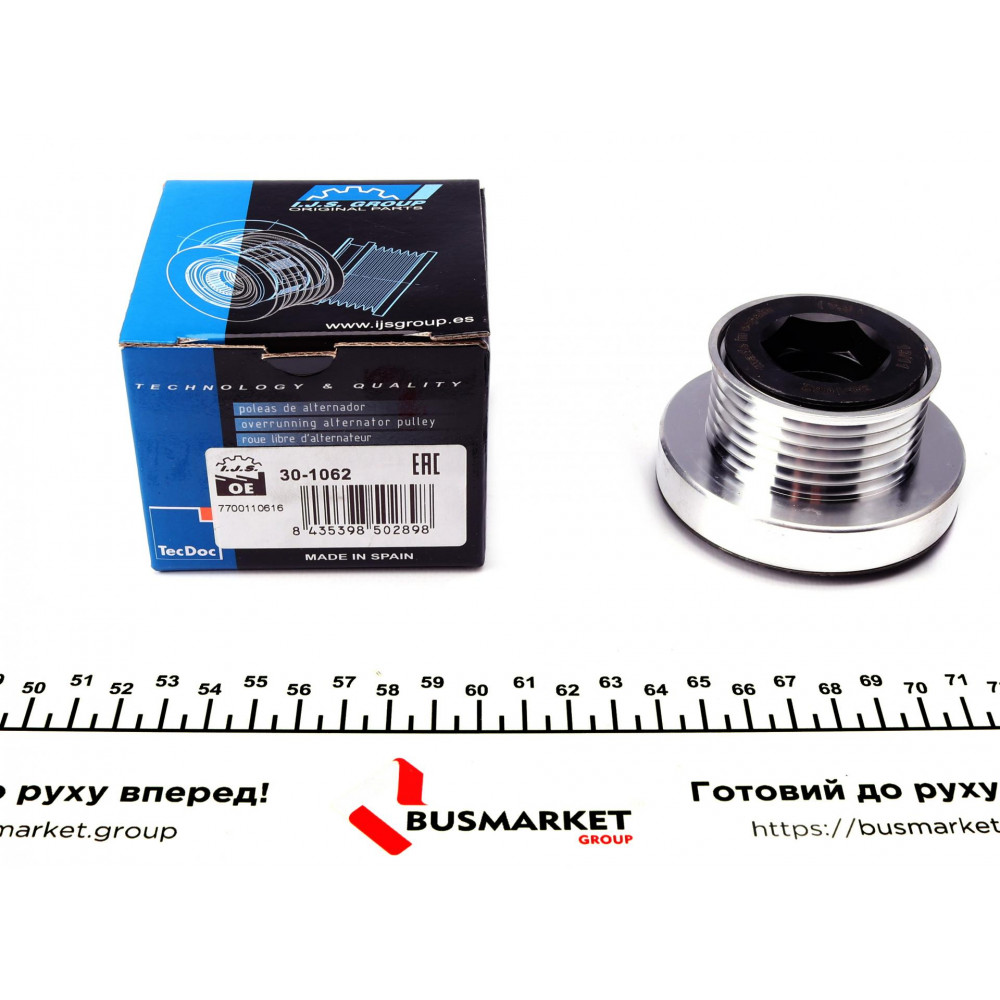 Шків генератора Renault Kangoo 1.5 dCi/1.4/1.6i
