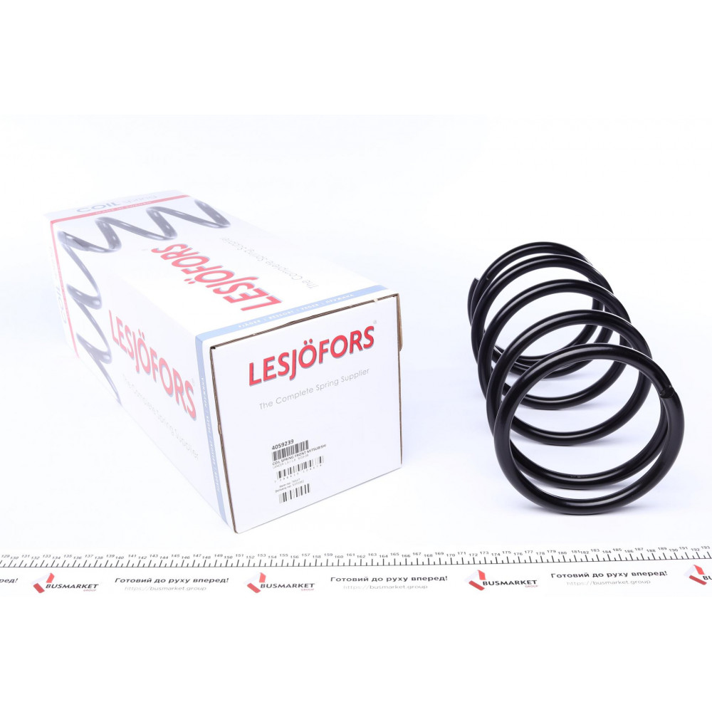 Пружина (передня) Mitsubishi Lancer VII 1.3/1.6 03-13 (седан/універсал) (без спорт.ход.части)