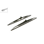 Щітки склоочисника (500/475mm) Mitsubishi Pajero/Opel Astra F 90-10 