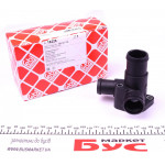 Фланець системи охолодження Audi A4/A6/ VW Passat 1.9 TDI 96- 01 