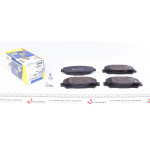 Колодки гальмівні (передні) Renault Scenic IV 16-/Megane IV 15-/Espace V 15- 