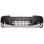 Бампер (передній) Opel Vivaro 06-14 (з отворами під противотумки) 