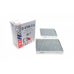 Фільтр салону Citroen C3/C4/Peugeot 207/208 09- (вугільний) (к-кт 2шт.) 