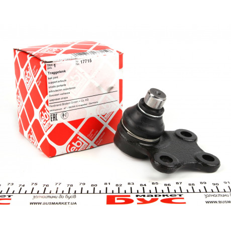 Опора кульова (передня/знизу) Citroen Berlingo/Peugeot Partner 96- (d=18mm)