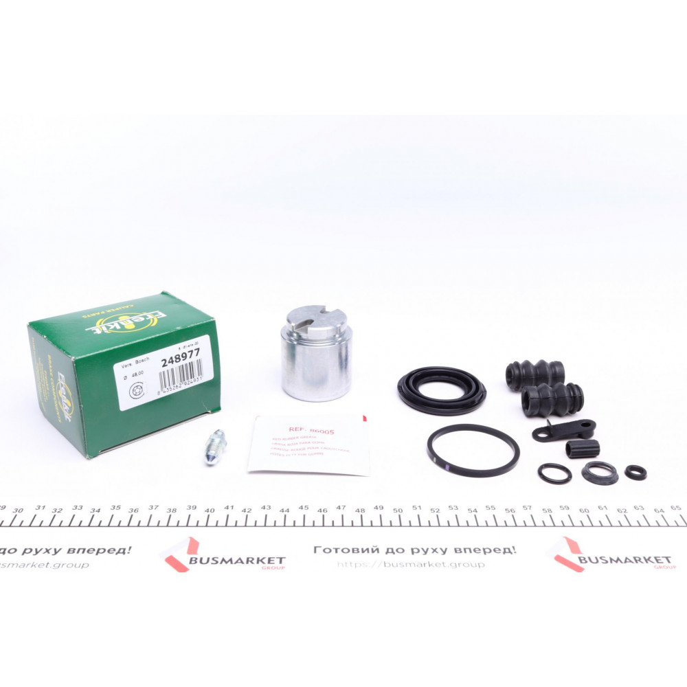 Ремкомплект супорта (заднього) Ford Transit 06- (d=48mm) (+поршень) (Bosch)