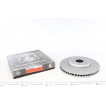 Диск гальмівний (передній) BMW 5/6/7 09- (374x36) (R) (з покриттям) (вентильований) 