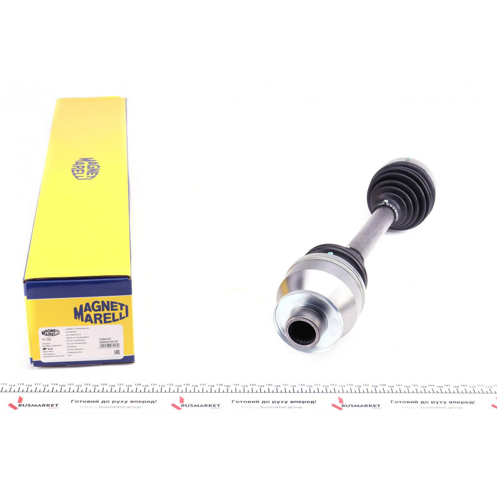 Піввісь VW T5 2.0TDI/2.5TDI 103kw 11- (L) (26x38x613)
