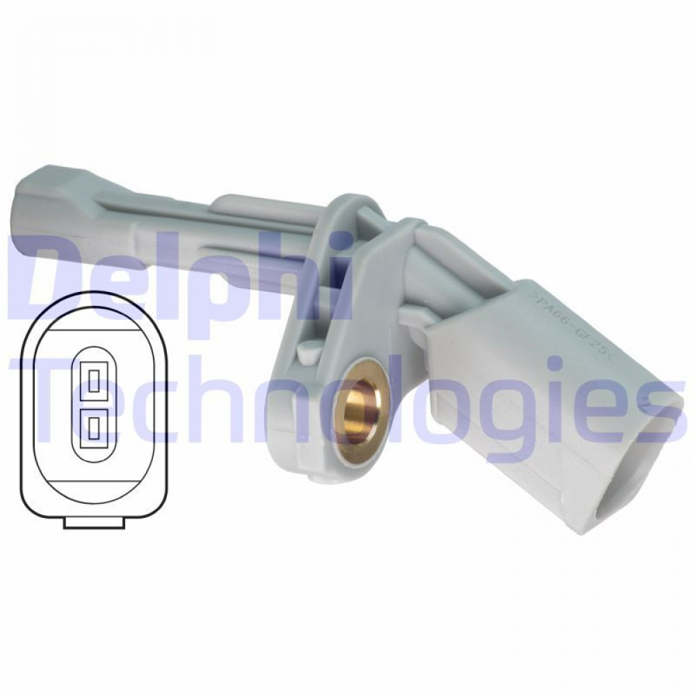 Датчик ABS (задній) Audi Q3/Skoda SuperB/VW Golf/Jetta/Passat/Sharan/Touran 1.2-3.6 06- (R)
