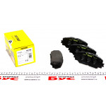 Колодки гальмівні (передні) Toyota RAV4 III 06-/Auris 07- (Akebono) 